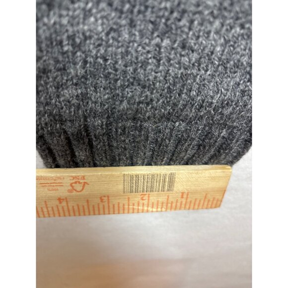 Bills Khakis New England Shetland Wool Sweater XL Gray Crewneck - Picture 8 of 10